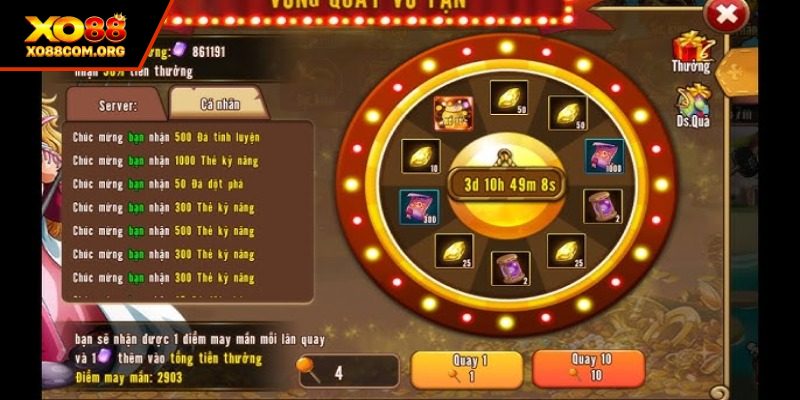 Giới thiệu chung về vòng quay may mắn tại nhà cái